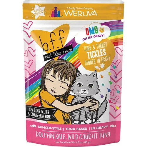 Weruva Bff Tuna & Turkey Tickles 12/3oz. Pouch {L-x} 784224 - Image 2
