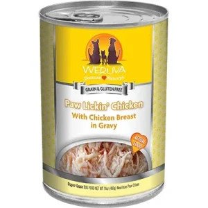 Weruva Dog Paw Lickin' Chicken 14oz / 12pk {L-x}