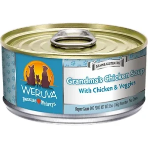 Weruva Grandma's Chicken Soup Can Dog 5.5oz/24 ct {L-x}