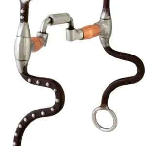 Western AT Dot Low Square Port S-Shank Bit