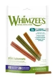 Whimzees Stix X-Small, 14.8 oz Bag