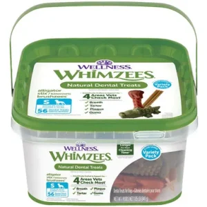 Whimzees Variety Pack Dog Dental Chew Treats