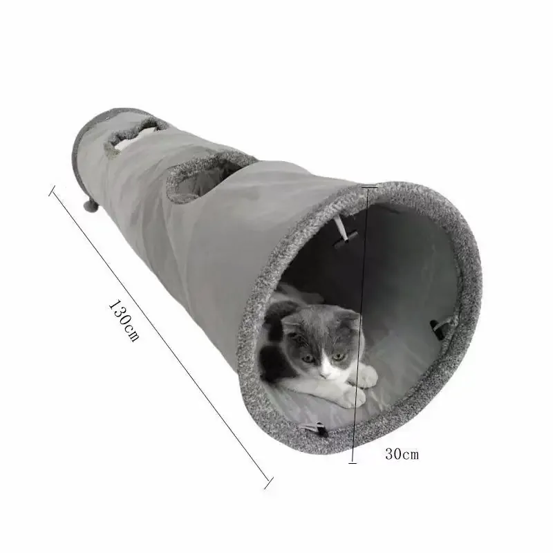 Whisker Wonderland - Foldable Plush Cat Tunnel