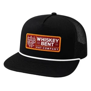 Whiskey Bent Hat Co Black Tombstone Cap