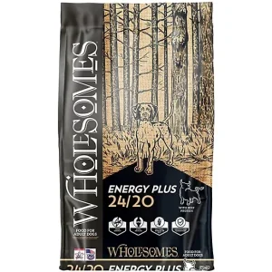 Wholesomes Energy Plus 24/20 Adult Beef Recipe Dry Dog Food, 40 lb. Bag