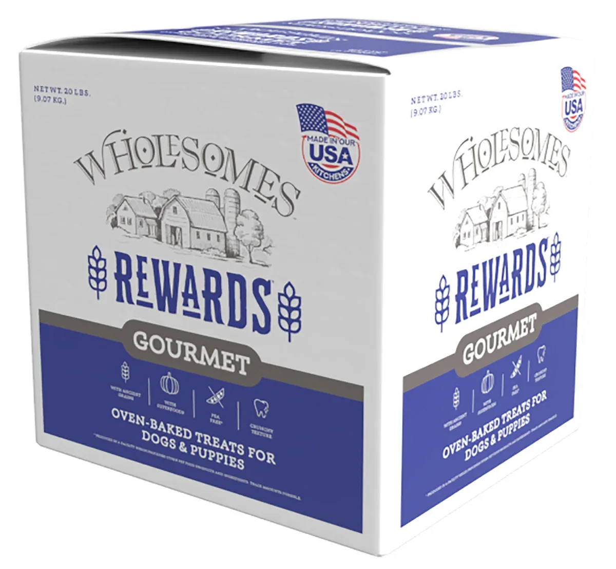 Wholesomes Gourmet Rewards Biscuit Dog Treats Nut R Nipz Nut R Nipz 20 lb
