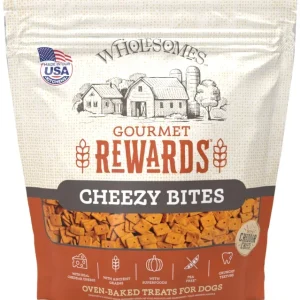 Wholesomes Gourmet Rewards Cheezy Bites Biscuit Dog Treats
