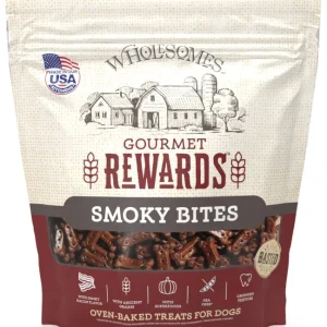 Wholesomes Gourmet Rewards Smoky Bites Biscuit Dog Treats