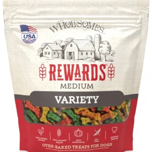 Wholesomes Rewards Medium Variety Biscuit Dog Treats
