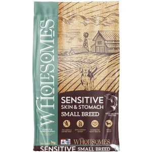 Wholesomes Sensitive Skin & Stomach Small Breed Salmon Dry Dog Food Salmon 12 lb
