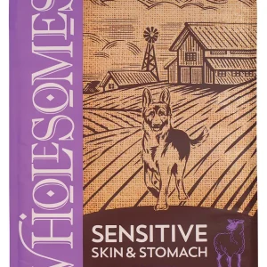 Wholesomes Sensitive Skin & Stomach with Lamb Protein Dry Dog Food 30 lb