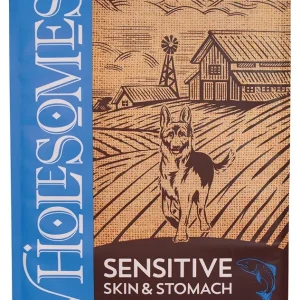 Wholesomes Sensitive Skin & Stomach with Salmon Protein Dry Dog Food 30 lb