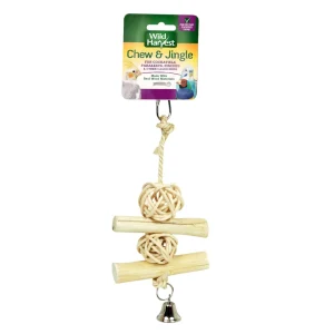 Wild Harvest Chew & Jingle Bird Toy