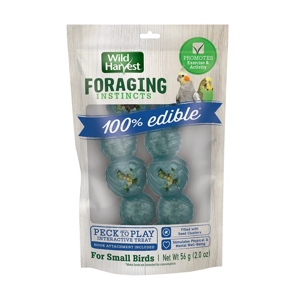 Wild Harvest Foraging Instincts Peck to Play Bird Treat 2 oz