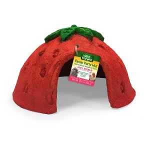 Wild Harvest Picnic Party Strawberry Hut for Small Animals