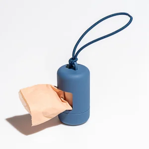 Wild One Poop Bag Carrier - Blue