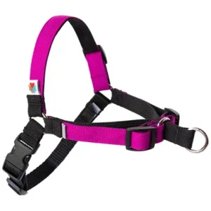 Wildebeest Fuchsia Linden No Pull Dog Harness