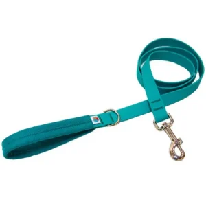 Wildebeest Turquoise Funston Waterproof Dog Leash