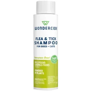Wondercide Flea & Tick Lemongrass Scent Shampoo for Dogs & Cats