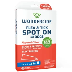 Wondercide Flea & Tick Spot On for Dogs w/ Natural Essential Oils