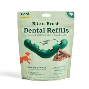 WOOF Bite n Brush Dental Refills 8oz