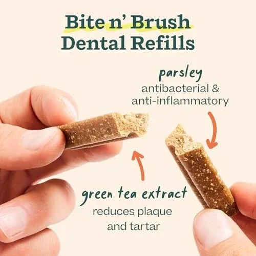 WOOF Bite n Brush Dental Refills 8oz - Image 2