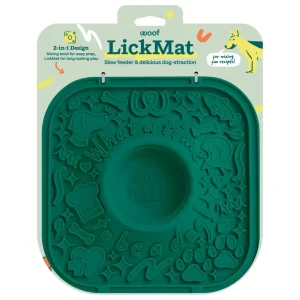Woof LickMat Slow Feeder Mat for Dogs | BPA-Free Silicone, Non-Slip, Dishwasher Safe