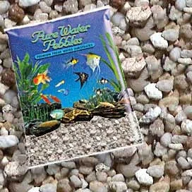 World Wide Imports Pure Water Pebbles Premium Fresh Water Substrates Gravel Amber Lite 6/5lb {L-2} - Image 2