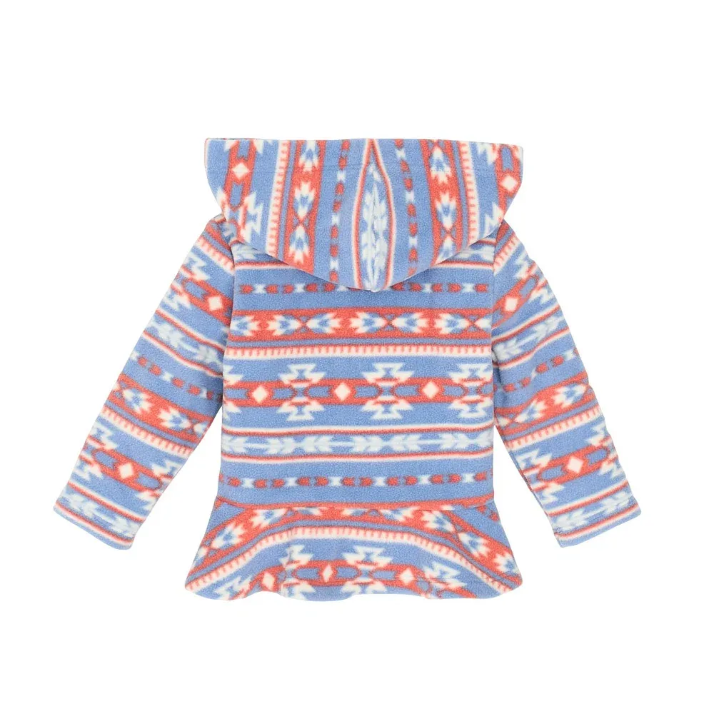 Wrangler Infant Girl's Blue Full Zip - Image 2