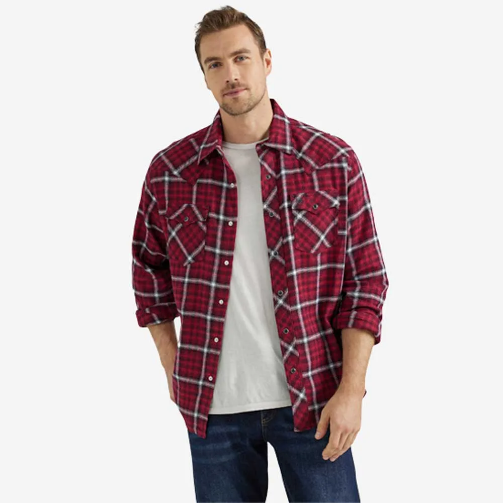 Wrangler Retro Red Rodeo Flannel Shirt