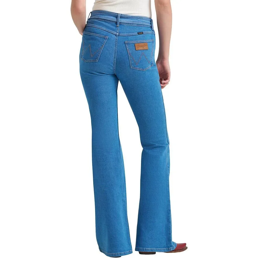 Wrangler Women's Belted Flare Jean