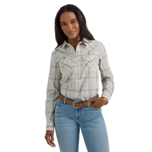 Wrangler Women's Retro Blue Skies Top