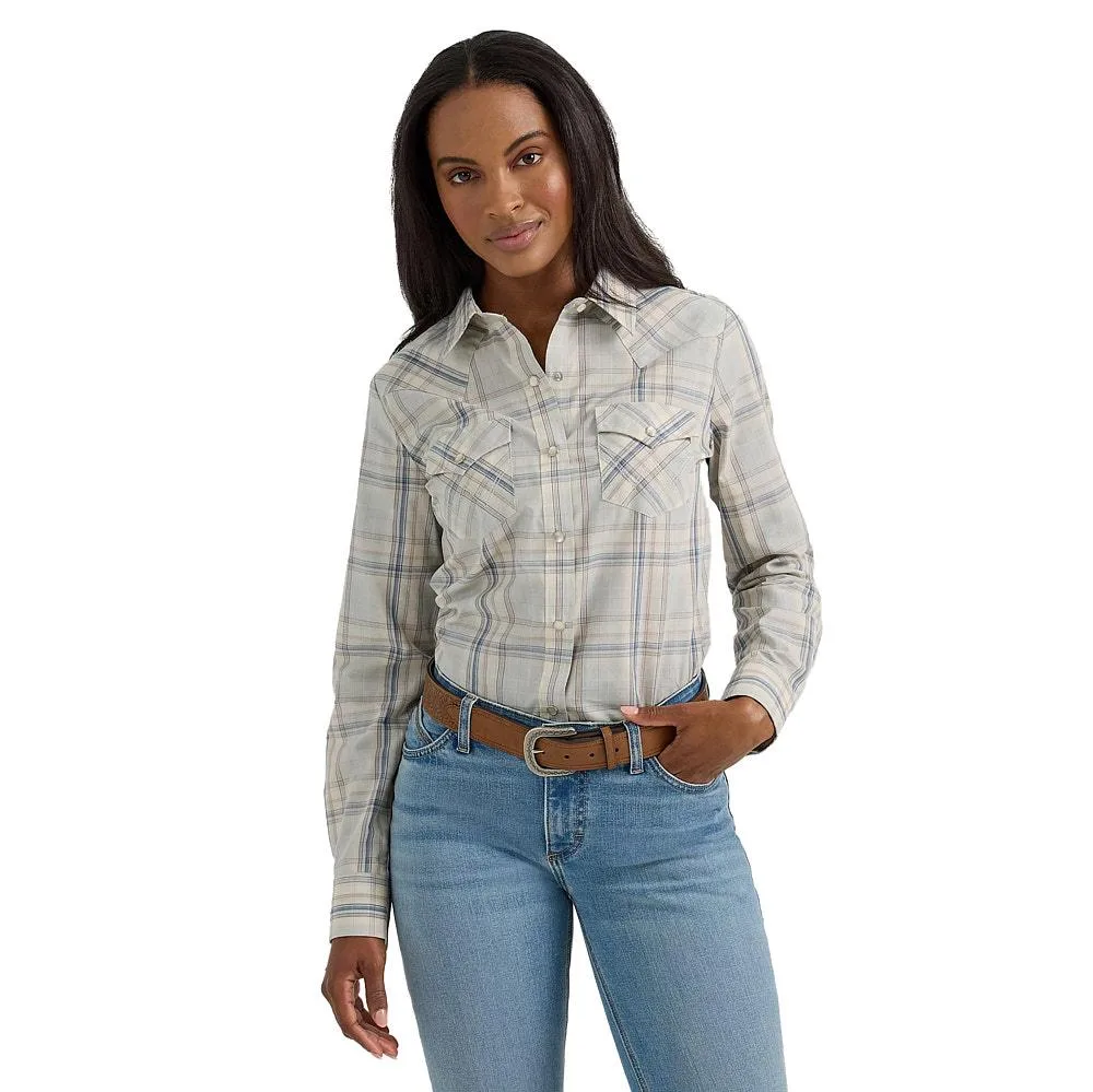 Wrangler Women's Retro Blue Skies Top