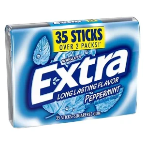 Wrigley's Extra Peppermint Gum 35 sticks 3.09 oz