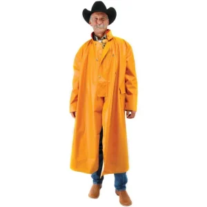 Wyoming Traders Wyoming Traders Adult Yellow Pommel Fish Style Slicker PFS