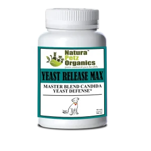 Yeast Release Max Capsules* Master Blend Candida Yeast Defense* For Dogs And Cats*