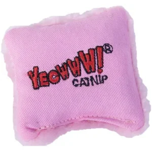 Yeowww! Pink Pillow Catnip Filled Cat Toy