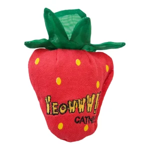 Yeowww Strawberry Catnip Cat Toy Original, Single