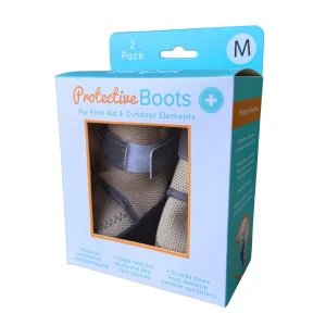 ZenPet Protective Dog Boots Medium, 2 pk
