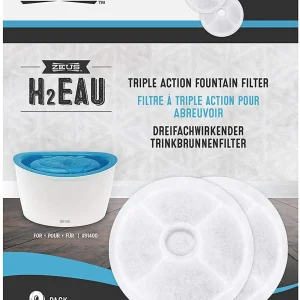 Zeus H2EAU Dog Fountain Filter, 2 pack(DD)