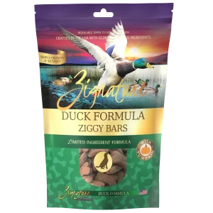 Zignature Duck Formula Biscuit Treats for Dog 12 oz