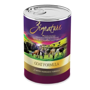 Zignature Goat Formula Dog Food 12/13 oz