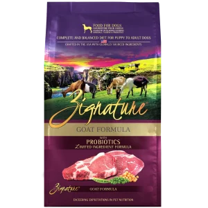 Zignature Goat Formula Dog Food 4 lb