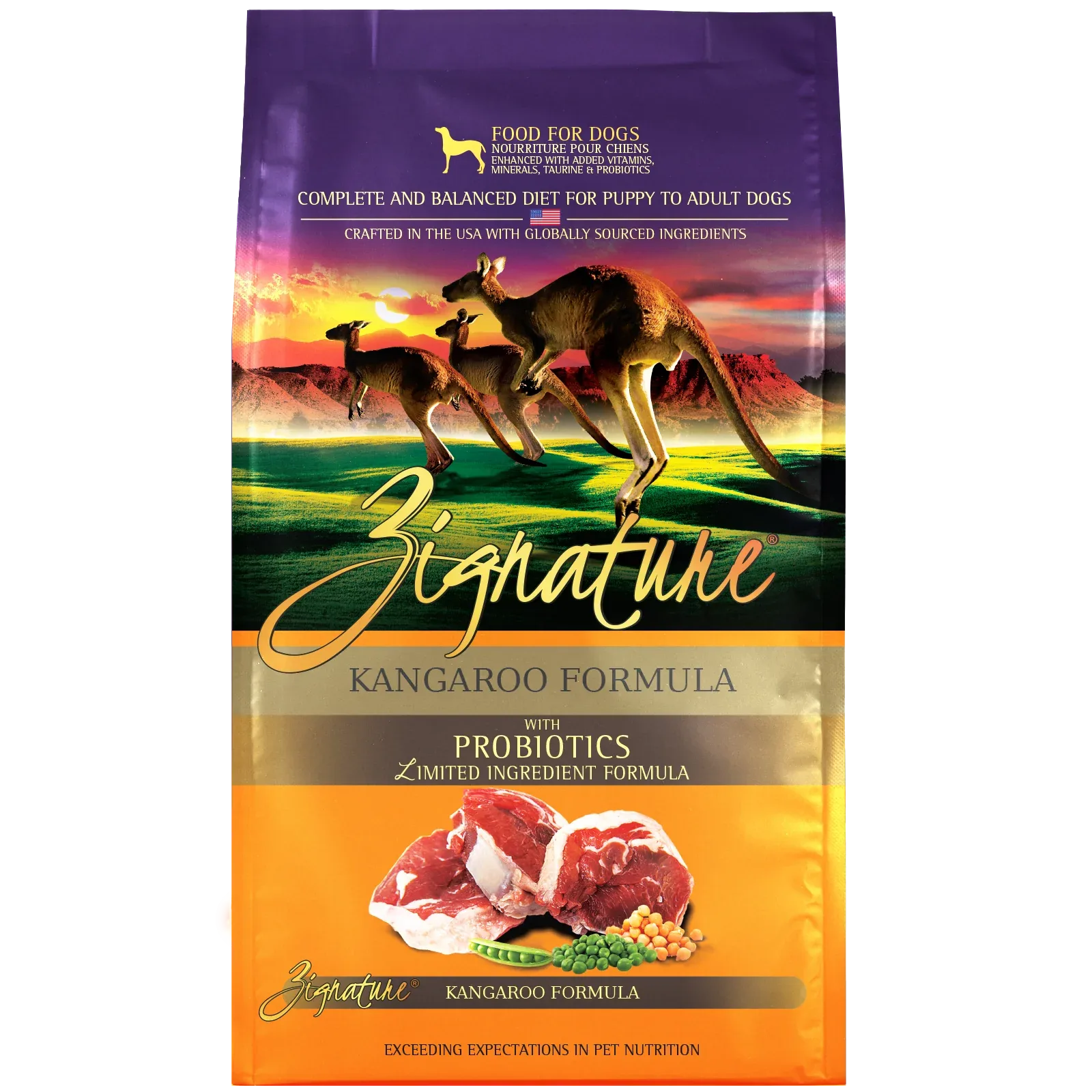Zignature Kangaroo Formula Dog Food 4 lb