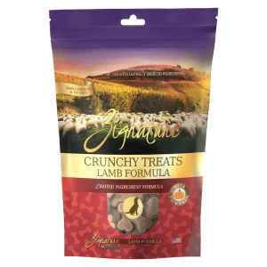 Zignature Lamb Biscuit Crunchy Treats For Dog, 12oz