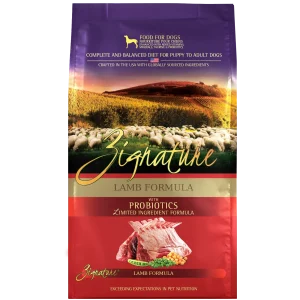 Zignature Lamb Formula Dry Dog Food, 25lb