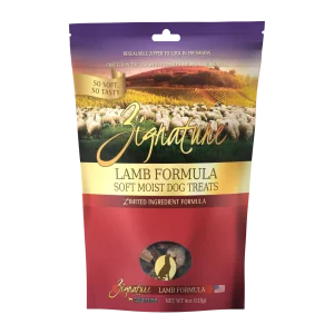 Zignature Lamb Soft Moist Treats For Dog 4 oz