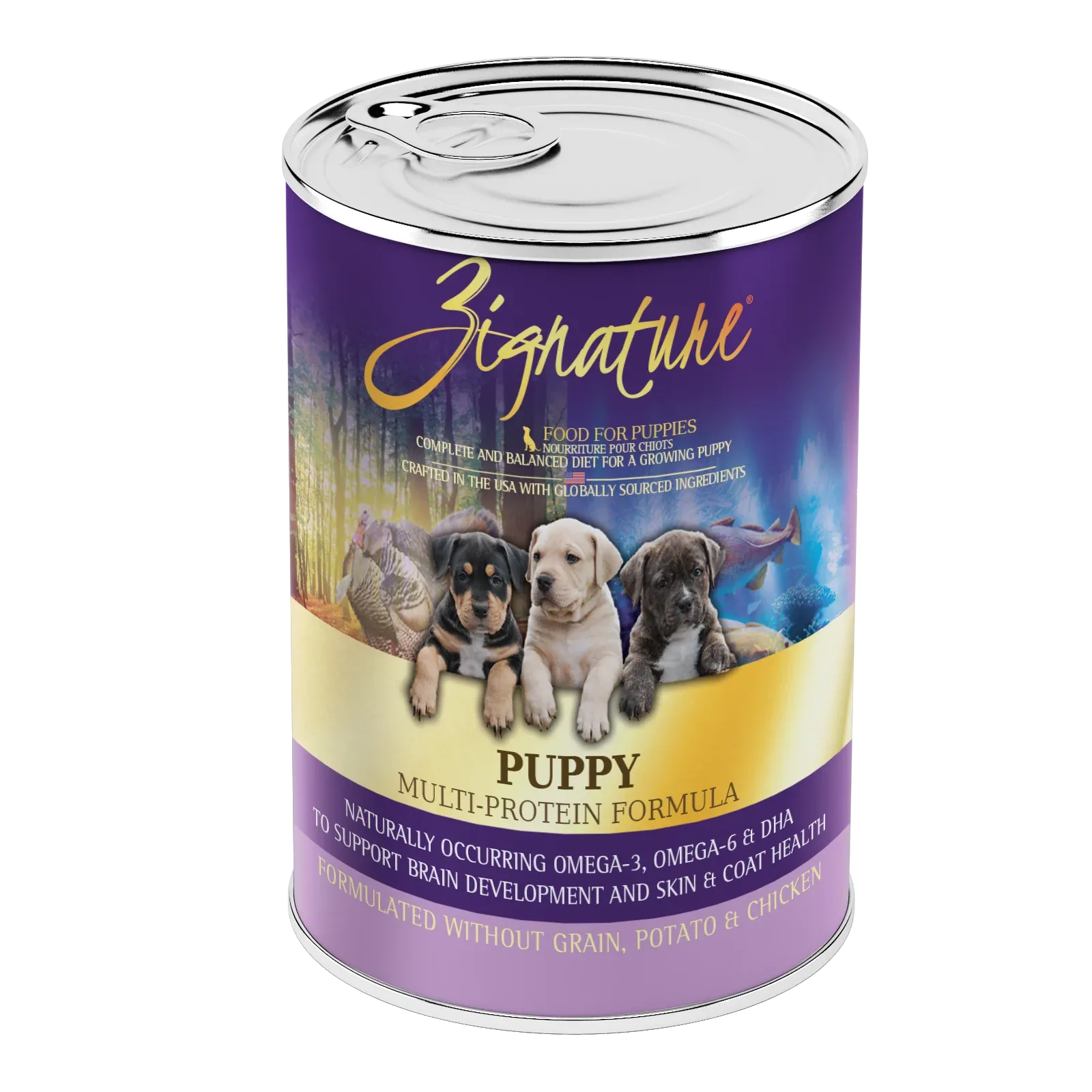 Zignature Puppy Formula Dog Food 12/13 oz