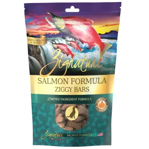 Zignature Salmon Formula Biscuit Treats for Dog 12 oz