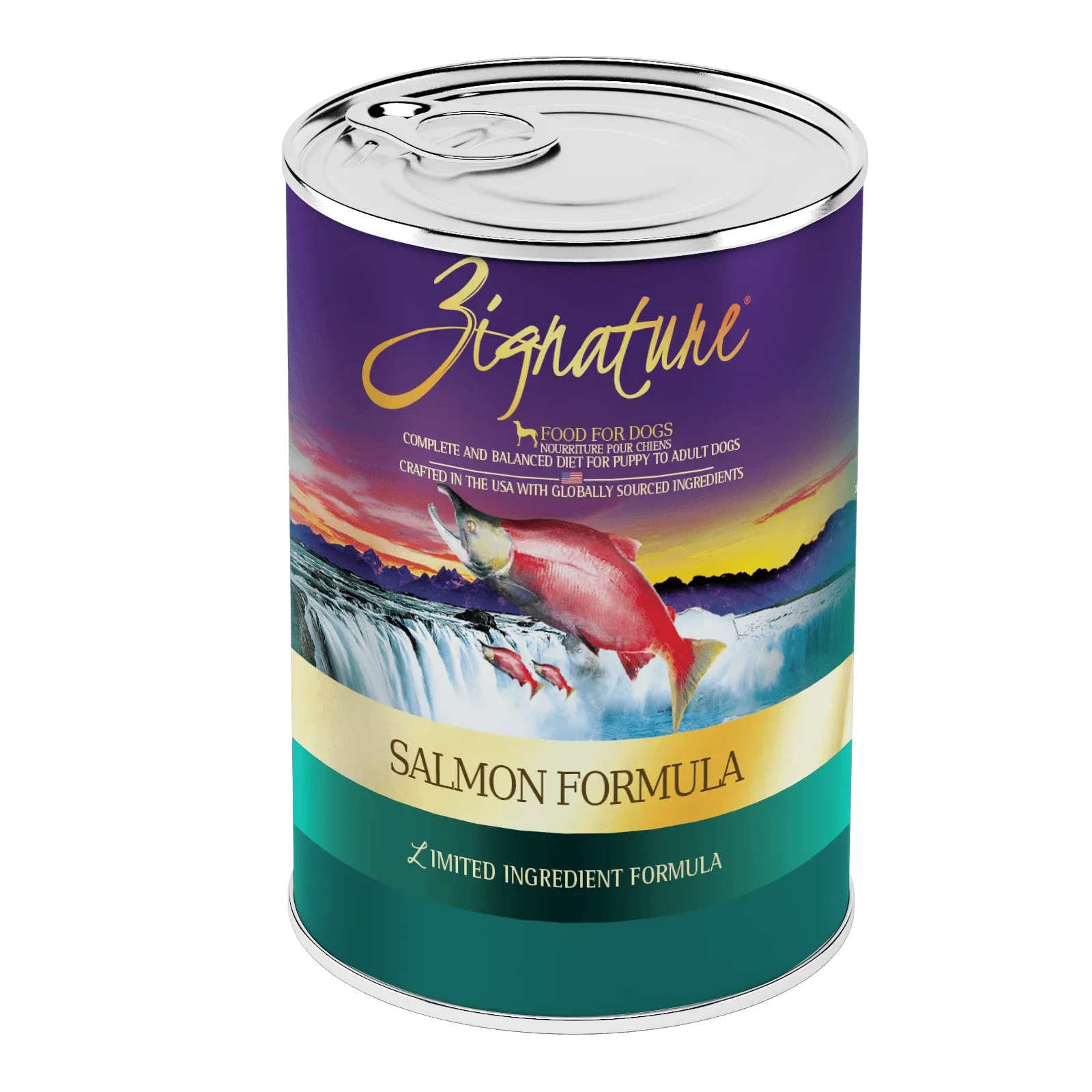 Zignature Salmon Formula For Dog Canned Food, 13oz